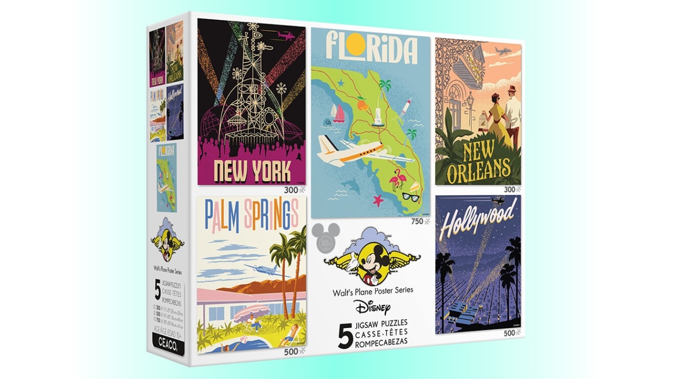 The product image for the Disney New York puzzle