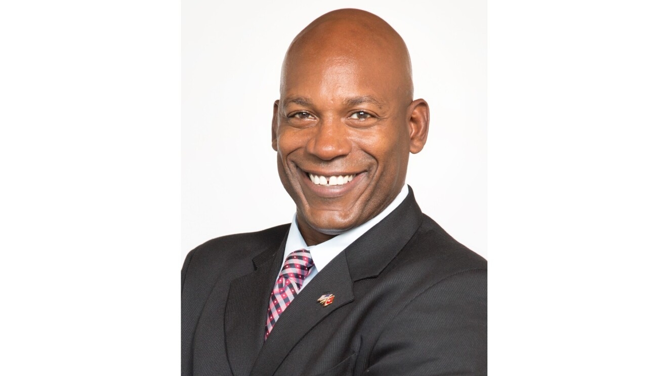 Rodney Marshall, founder and CEO, Aldevra poses for a headshot with a white background.