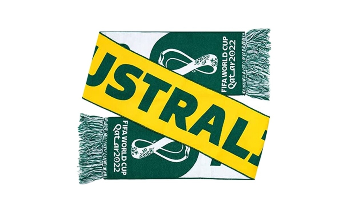 World Cup 2022 Australia scarf.