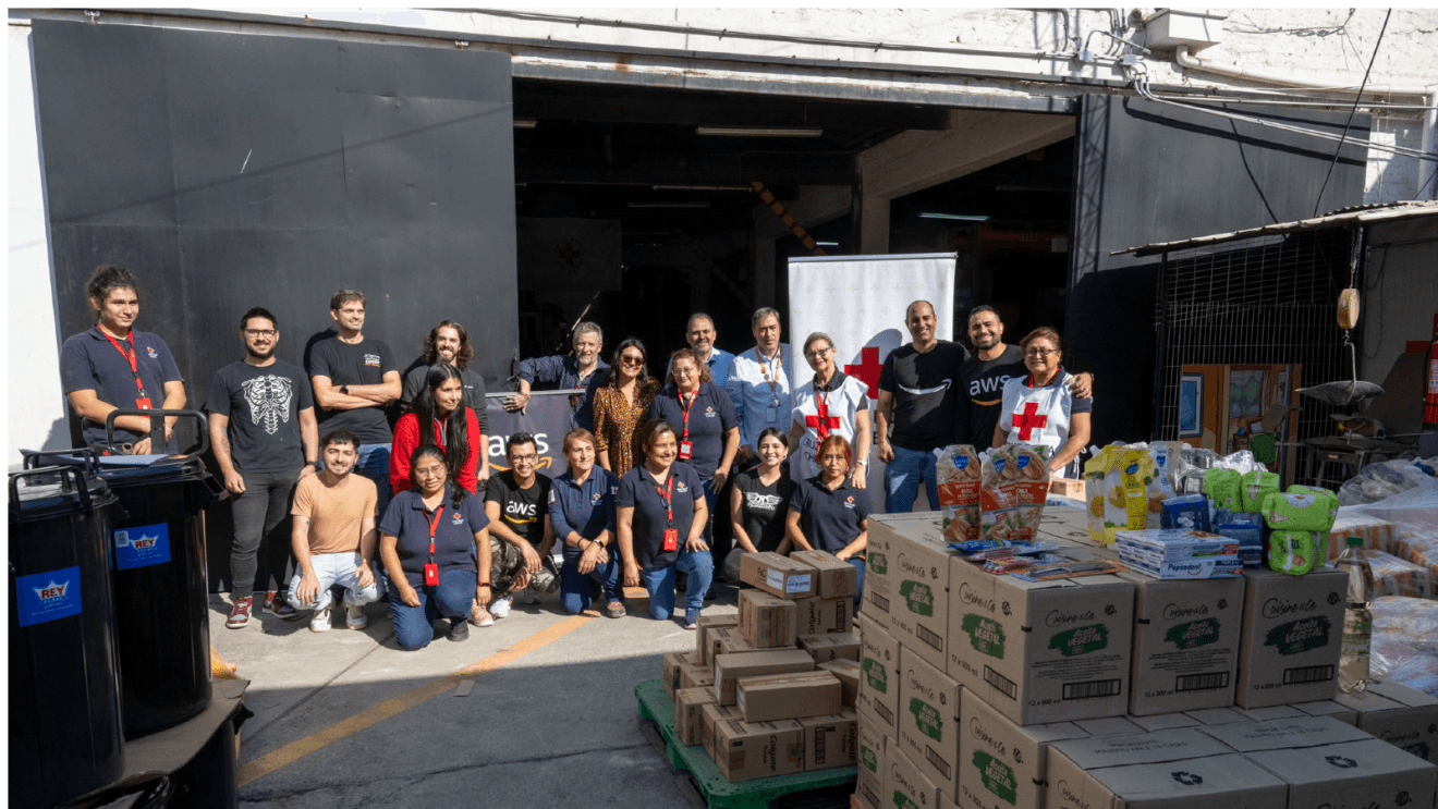 Amazon volunteers help communities impacted by wildfires in Chile and Colombia.