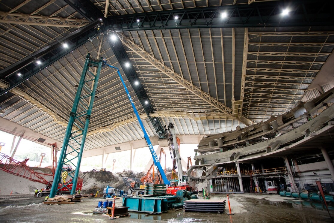 Scenes from the new Climate Pledge Arena 