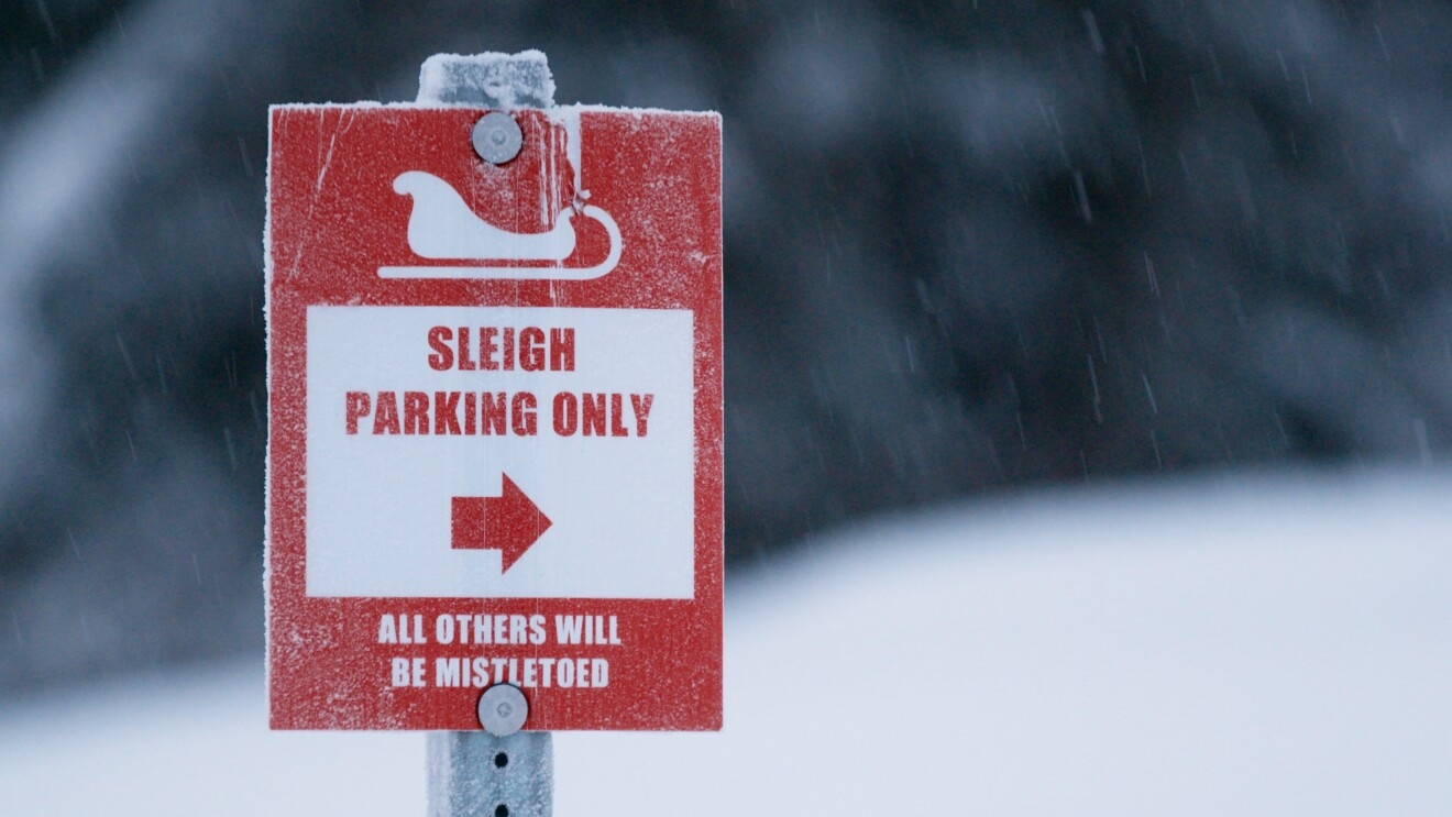 Amazon delivers to Santa in North Pole