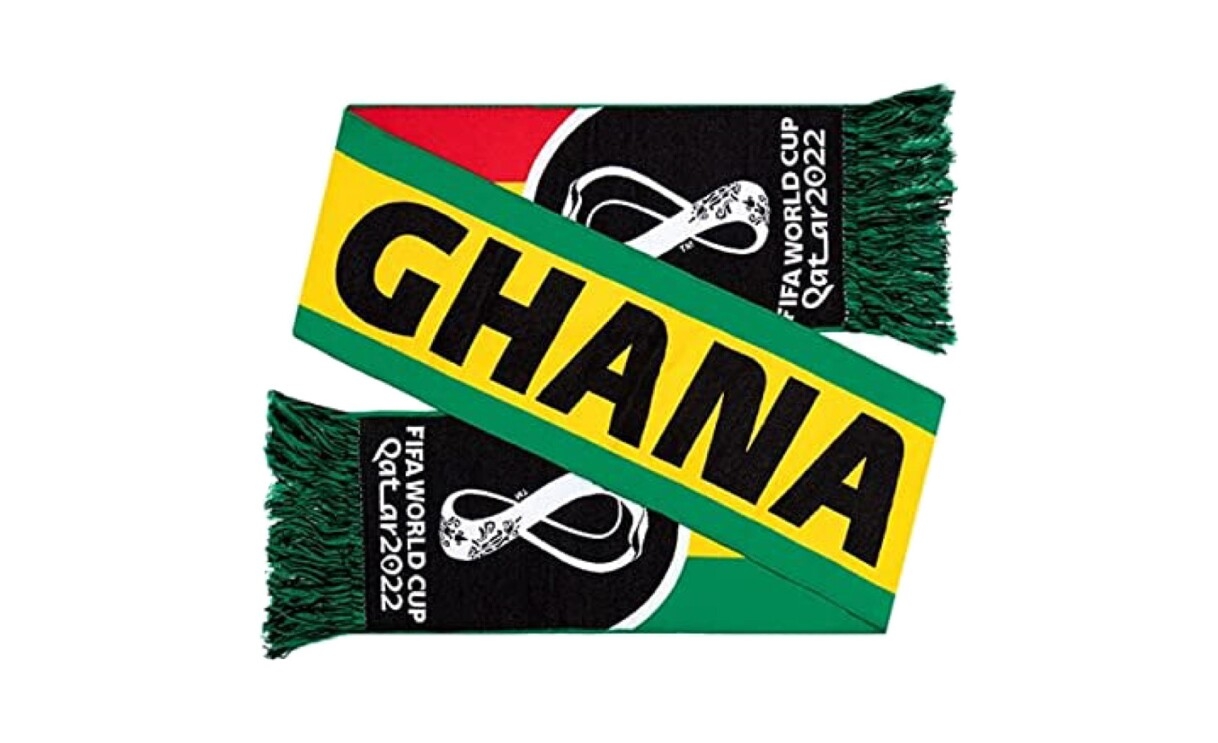 World Cup 2022 Ghana scarf