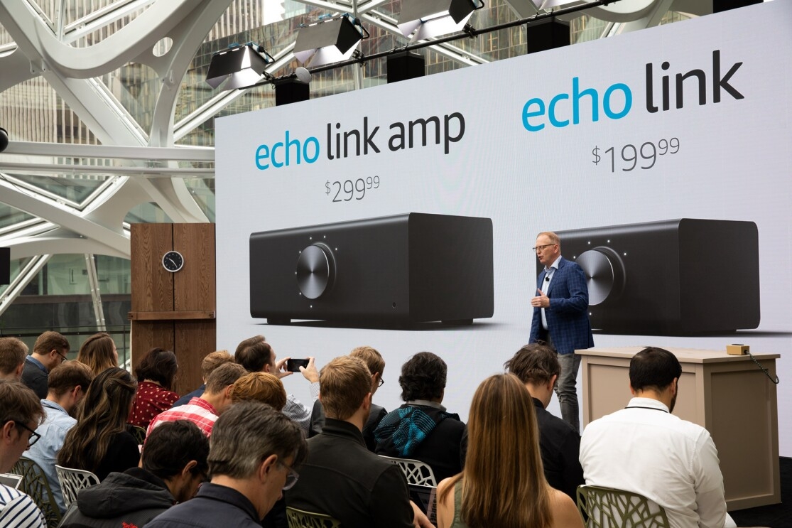 Devices VP Dave Limp introduces Echo Link and Echo Link Amp