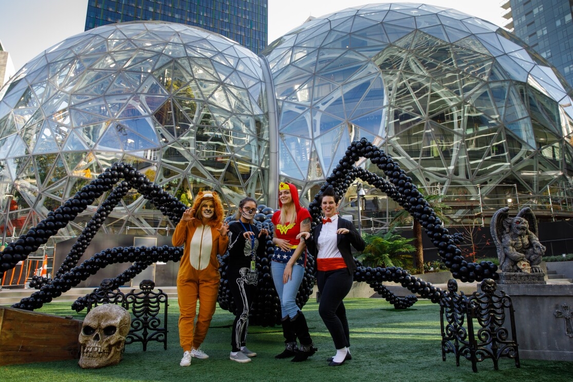 Halloween 2017 at Amazon's Seattle HQ