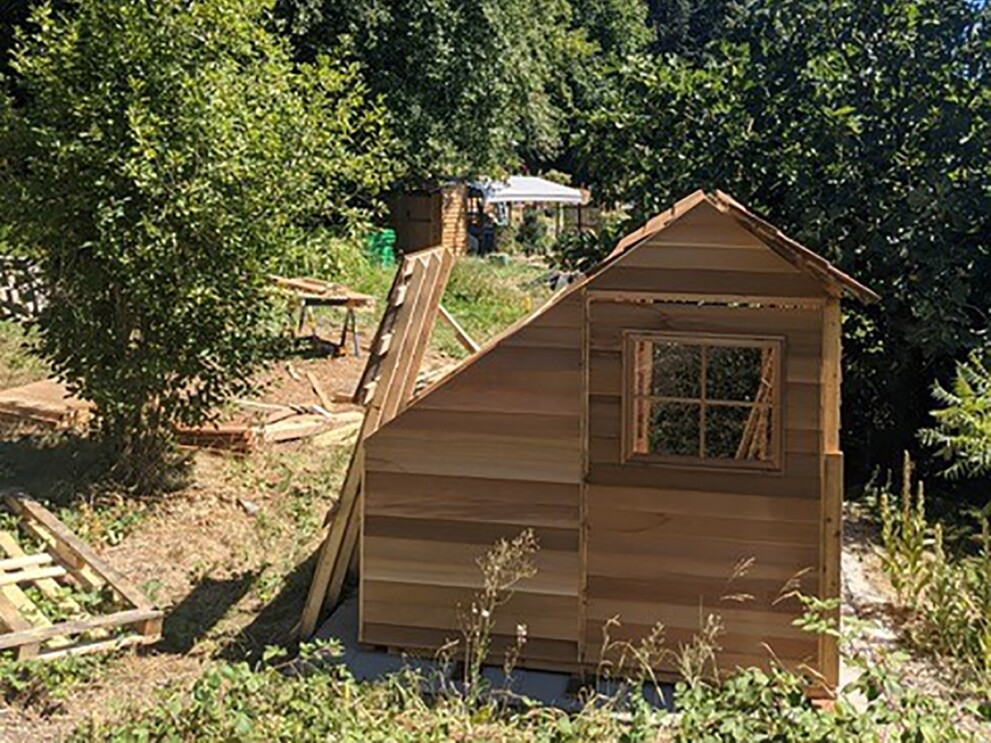 Urban farm being planted in Seattle