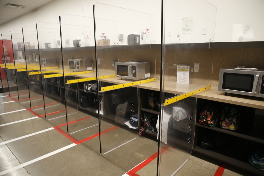 Amazon VP of HR in operations, Ofori Agboka visits a fulfillment center near Detroit to show safety measures taken by the company during the pandemic