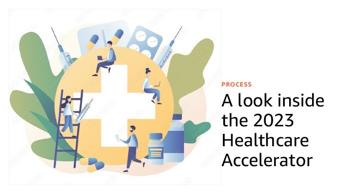 An infographic for a look inside the 2023 Healthcare Accelerator